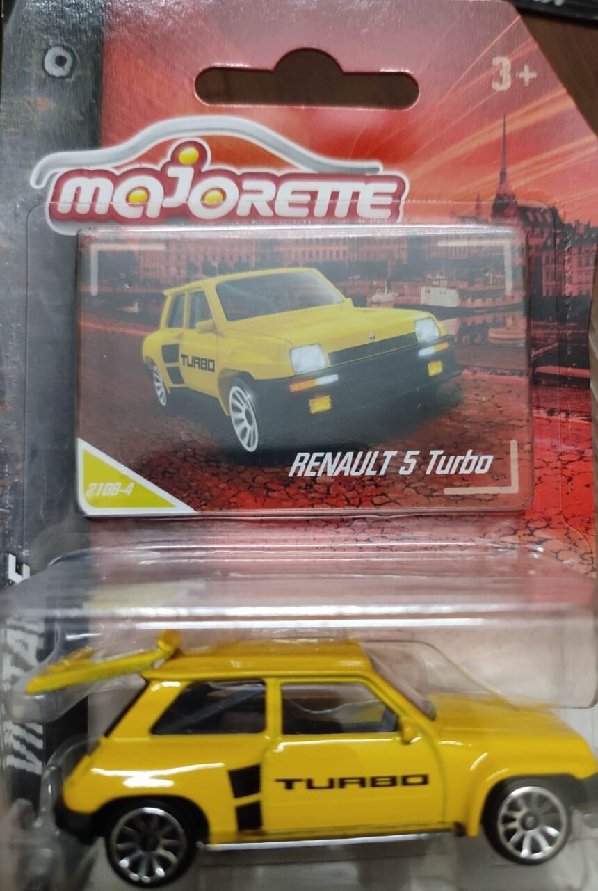 Renault 5 Turbo – Majorette Vintage Cars – Crazy 4 Diecasts