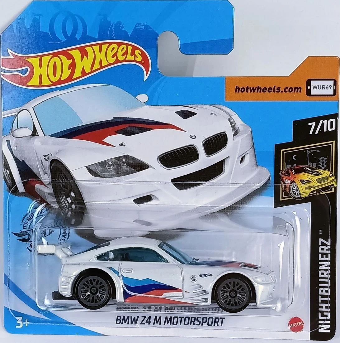 Hot Wheels BMW Z4 M Motorsport (White) 2020 Nightburnerz 
