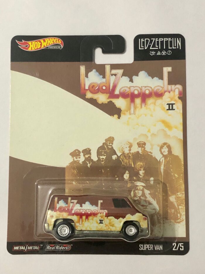 Hot Wheels Premium - Led Zeppelin Pop Culture Set of 5 Cars - Image 3