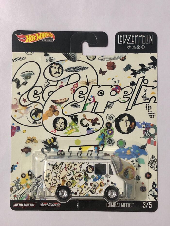 Hot Wheels Premium - Led Zeppelin Pop Culture Set of 5 Cars - Image 4