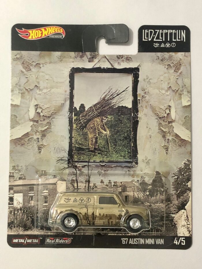Hot Wheels Premium - Led Zeppelin Pop Culture Set of 5 Cars - Image 5