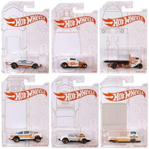 Hot Wheels Pearl & Chrome Series 2020 - Set of 6 cars