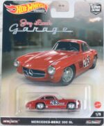 Hot Wheels Premium Car Culture - Mercedes Benz 300 SL - Red/Maroon - Jay Leno's Garage - HCK07