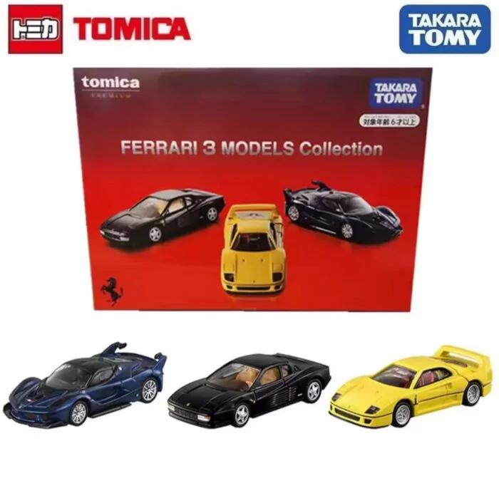 [Japan Import] Tomica Premium - Ferrari 3 Models Collection - Image 1