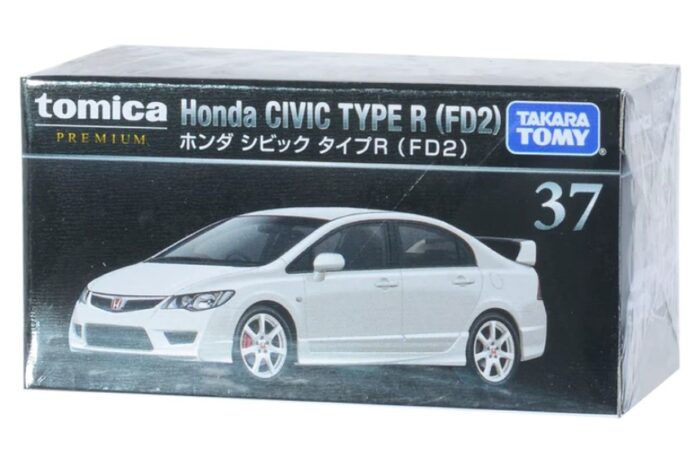 Tomica Premium #37 Honda Civic Type R (FD2) [Imported]. - Image 2