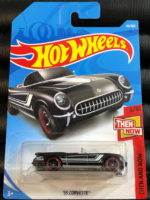 Hot Wheels 55 Corvette  Black - FJX90