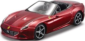 Bburago Race & Play Series - 3" Ferrari California T (Open Top) (Red) - Image 2