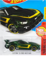 Hot Wheels Custom 15 Ford Mustang Dark Green - DHR25