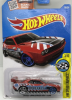 Hot Wheels Dodge Challenger Drift Car Red - DHR74