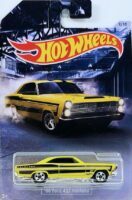 Hot Wheels '66 Ford 427 Fairlane - (GJW66) American Steel Card Art Premiums.