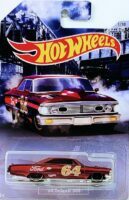 Hot Wheels '64 Ford Galaxie 500 - (GJW65) American Steel Card Art Premiums.