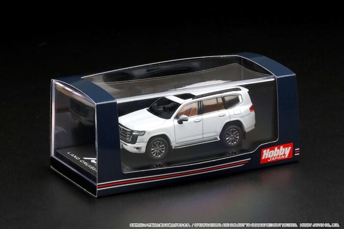 [Japan Import] Hobby Japan - 1/64 Toyota Land Cruiser (JA300W) ZX Precious White Pearl/Beige Interior. - Image 5