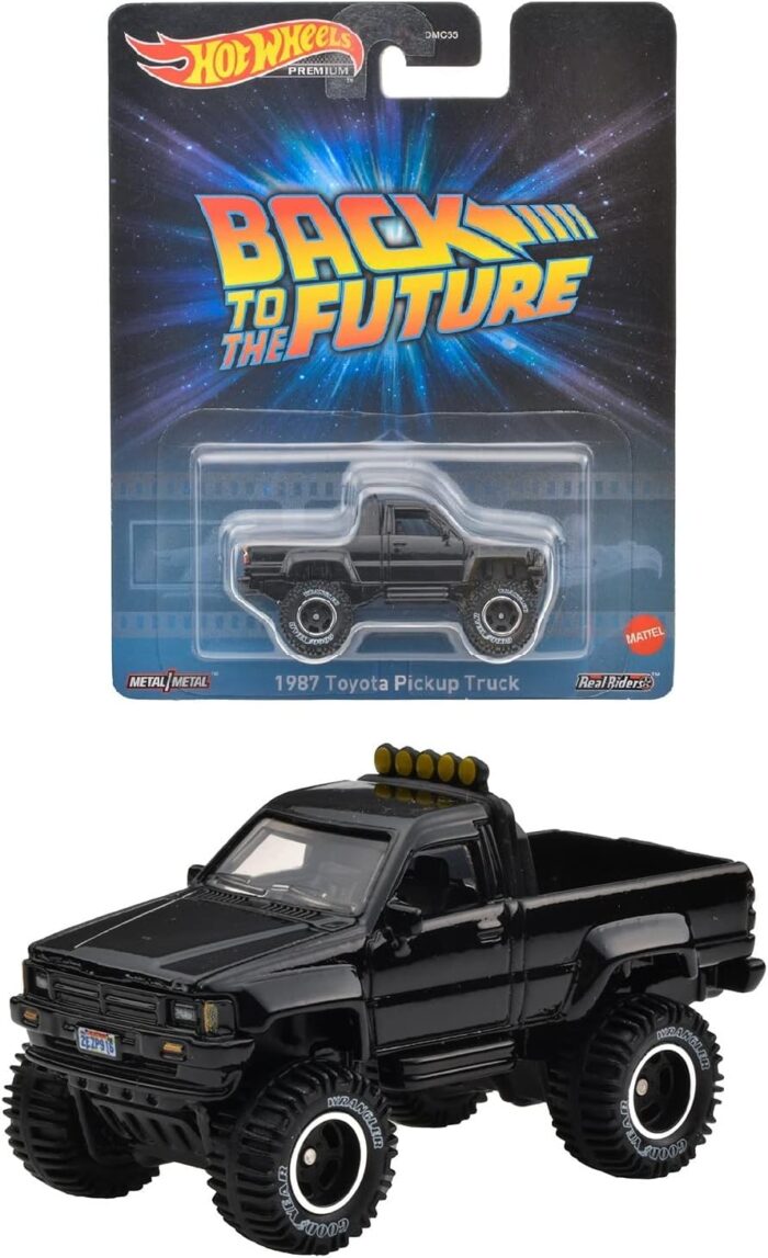 [Imported] Hot Wheels Premium Entertainment Series - Back to the Future - 1987 Toyota Pickup Truck - HKC20 - Image 4