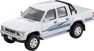 [Japan import] Tomica Limited Vintage Neo - 1/64 LV-N256b Toyota Hilux 4WD Pickup Double Cab SSR White 91