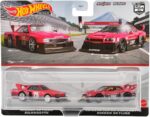 [Imported] Hot Wheels Premium 2 Pack Nissan Skyline Silhouette & LB-ER34 Super Silhouette (HKF49) [Bad Card]
