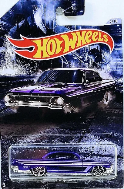 Hot Wheels '61 Chevrolet Impala – (GJW69) American Steel Card Art - Main Image