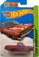 Hot Wheels - Ford Ranchero 65 (CFH98) [Blister Cracked].