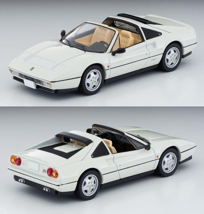[Japan Import] Tomica Limited Vintage Neo - 1/64 LV-N Ferrari 328 GTS White - Image 3