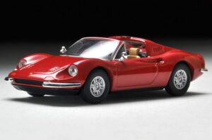 [Japan Import] Tomica Limited Vintage - 1/64 TLV Dino 246GTS Red - Image 8