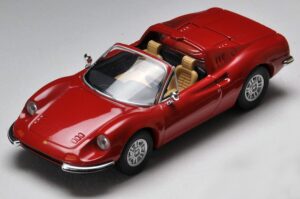 [Japan Import] Tomica Limited Vintage - 1/64 TLV Dino 246GTS Red - Image 9