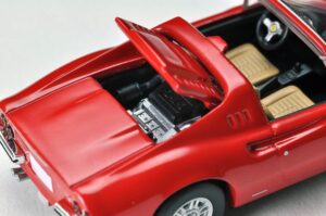 [Japan Import] Tomica Limited Vintage - 1/64 TLV Dino 246GTS Red - Image 7