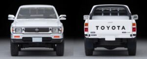 [Japan import] Tomica Limited Vintage Neo - 1/64 LV-N256b Toyota Hilux 4WD Pickup Double Cab SSR White 91 - Image 5
