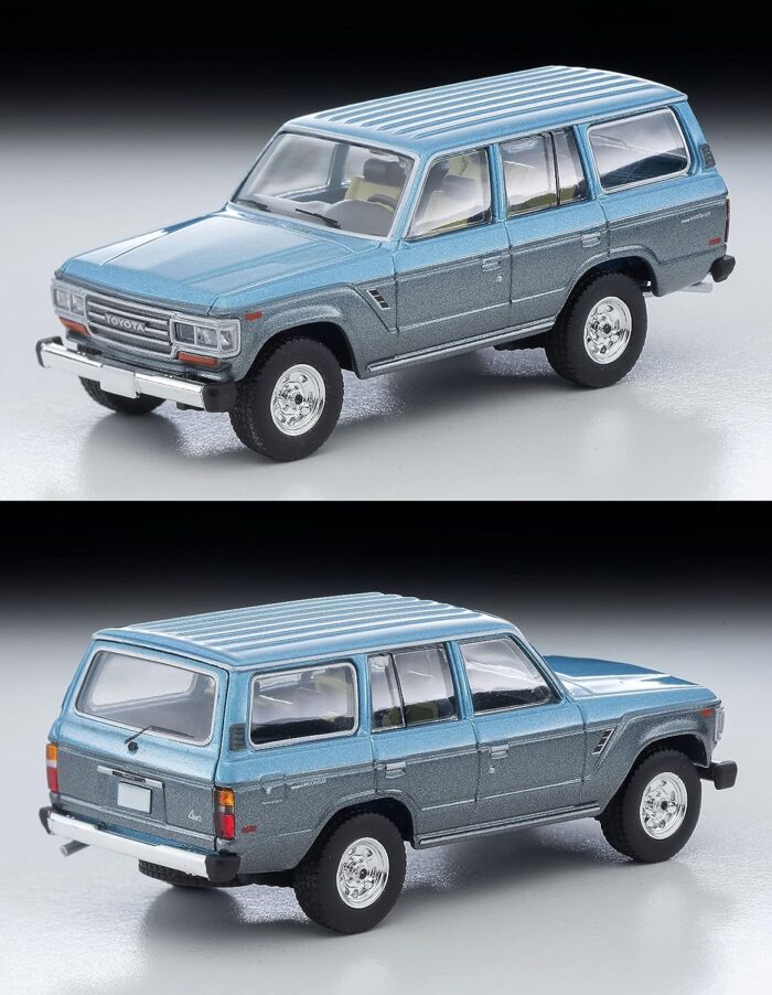 [Japan Import] Tomica Limited Vintage Neo - 1/64 Toyota Land Cruiser 60 North American Specs Light Blue/Gray 88 - Image 3