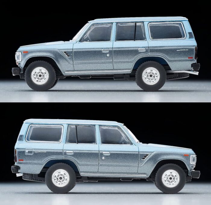 [Japan Import] Tomica Limited Vintage Neo - 1/64 Toyota Land Cruiser 60 North American Specs Light Blue/Gray 88 - Image 4