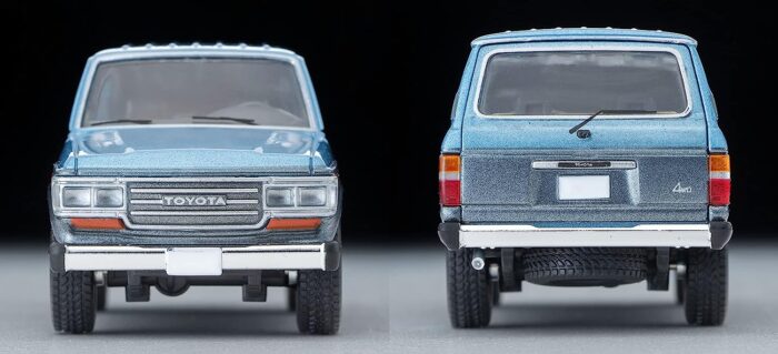 [Japan Import] Tomica Limited Vintage Neo - 1/64 Toyota Land Cruiser 60 North American Specs Light Blue/Gray 88 - Image 2