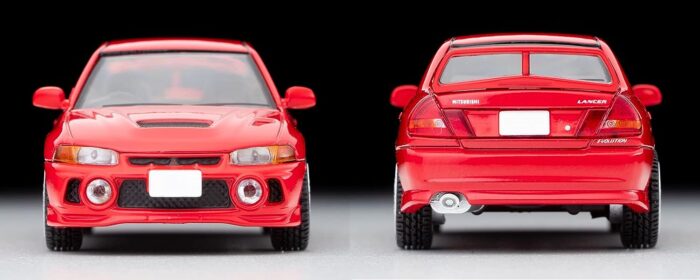 [Japan Import] Tomica Limited Vintage Neo - 1/64 Mitsubishi Lancer GSR Evolution IV Red - Image 2