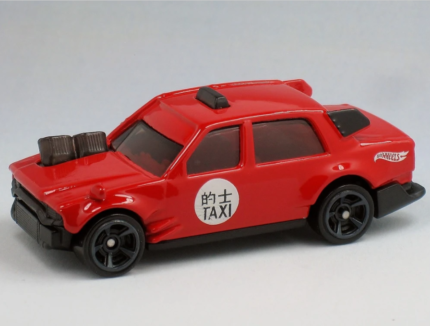 Hot Wheels Time Attaxi Red - DHP23