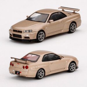 Mini GT No. 348 - Nissan Skyline GT-R (M-Spec Silica Breath) - Image 2