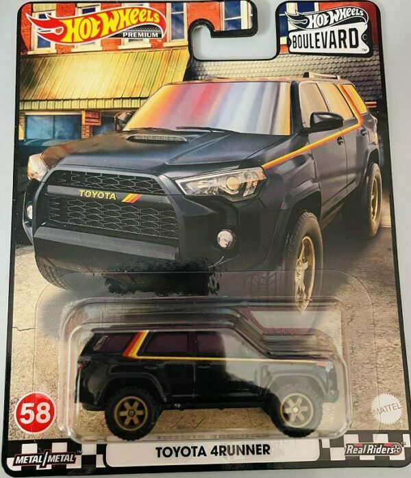 Hot Wheels Premium Boulevard – Toyota 4Runner – Crazy 4 Diecasts