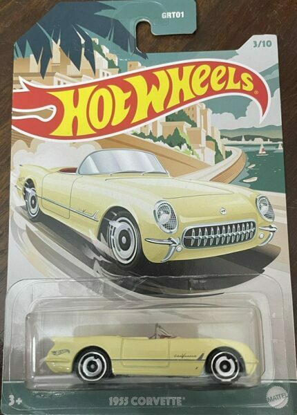 Hot Wheels Themed – 1955 Corvette (GRT01) – Crazy 4 Diecasts