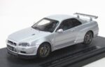 EBBRO NISSAN SKYLINE GT-R R34 Vspec 2 Silver 1:43 Scale
