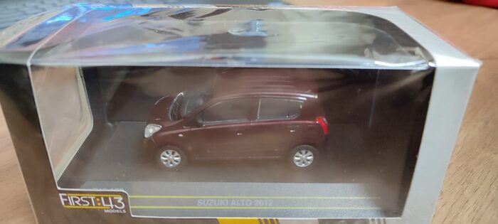 First 43 Suzuki Alto 2012 Metallic Brown 1:43 Scale (Maruti A-Star) - Image 5