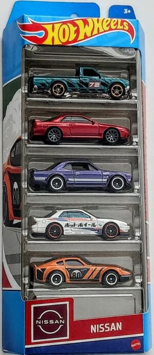 Hot Wheels 5-Cars Pack : Nissan & Datsun (HLY73)