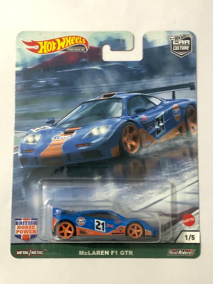 GRJ62 Hot Wheels - British Horse Power - McLaren F1 GTR - (GRJ62) - Image 1
