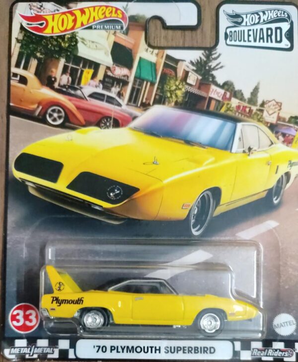 Hot Wheels – Boulevard #33 – 70 Plymouth Superbird – (GRM06) – Crazy 4 ...