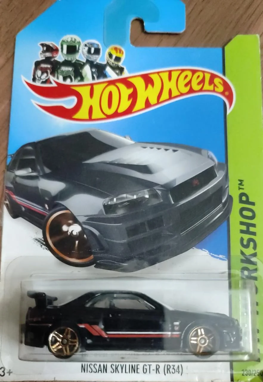 Hot Wheels – Nissan Skyline GT-R (R34) – (BFF07) – Crazy 4 Diecasts