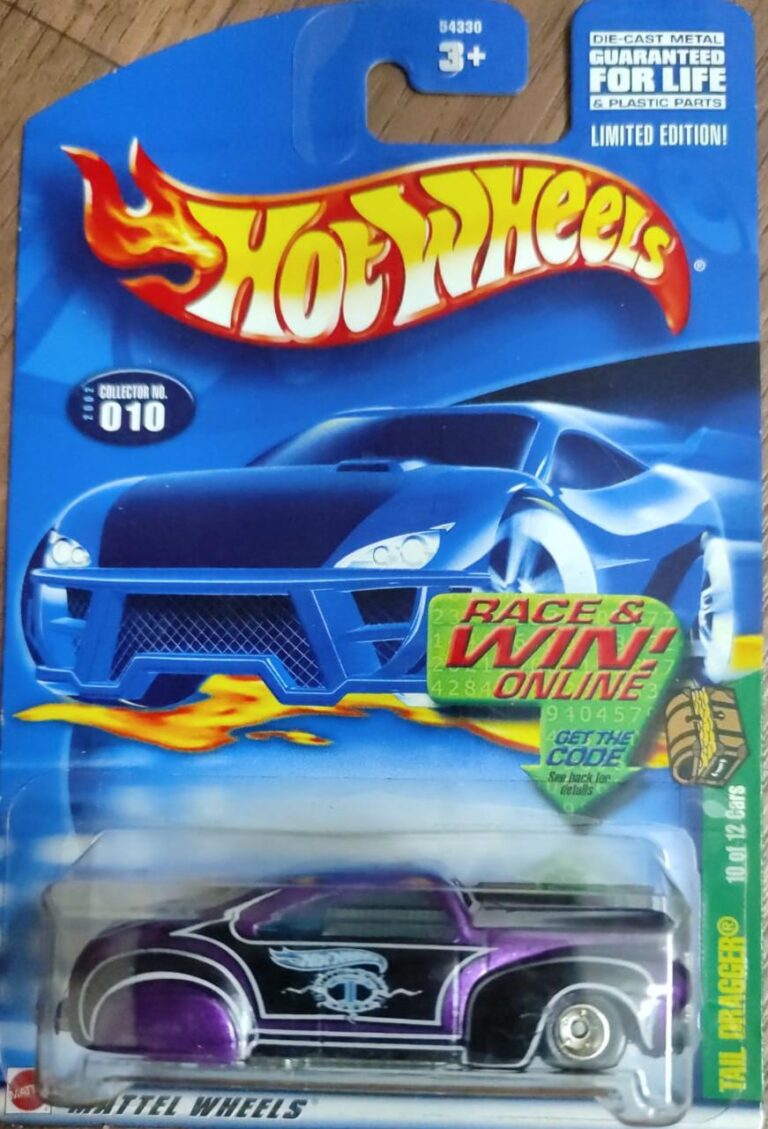 Hot Wheels – Tail Dragger – (54330) – Crazy 4 Diecasts