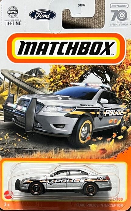 Matchbox - Ford Police Interceptor - (HKW90) [Imported].