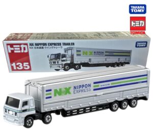 Tomica Long # 135 - NC Nippon Express Trailer [Imported].