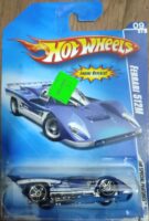 Hot Wheels - Ferrari 512 M - (P2415) Blue - 2008 Edition Long Card