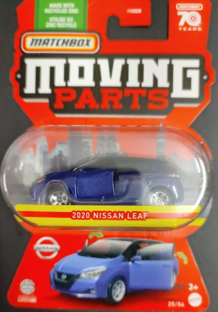 Matchbox Moving Parts - Nissan Leaf 2020 (HLG10).