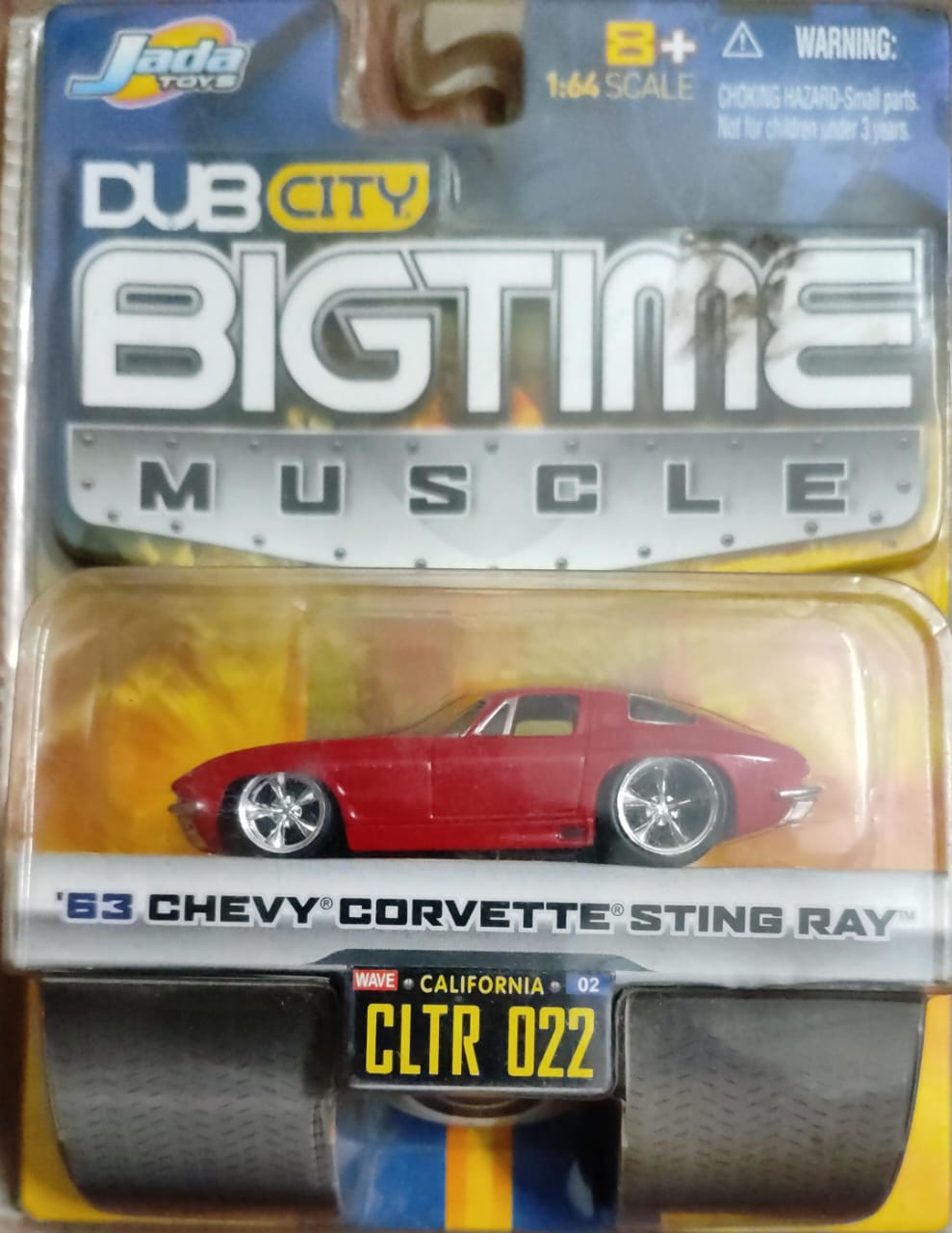 WhatsApp Image 2023-11-11 at 20.00.58 (1) Jada Dub City (Big Time Muscle) - 63 Chevy Corvette Sting Ray. - Image 1