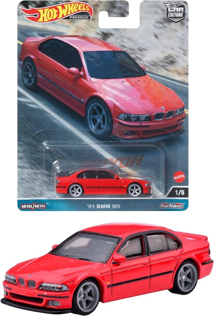 Hot Wheels Car Culture - Canyon Warriors - '01 BMW M5 - HKC52 - Image 4