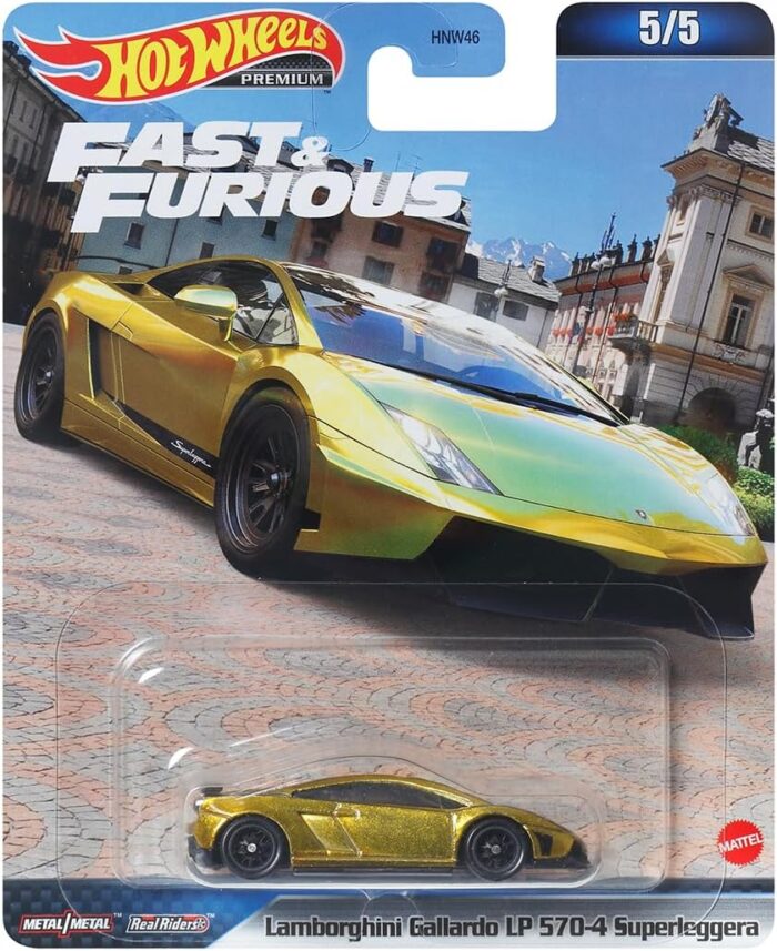 Full Set of 5 - Hot Wheels Premium Fast and Furious - Nov 2023 Release - HNW46 - Image 4