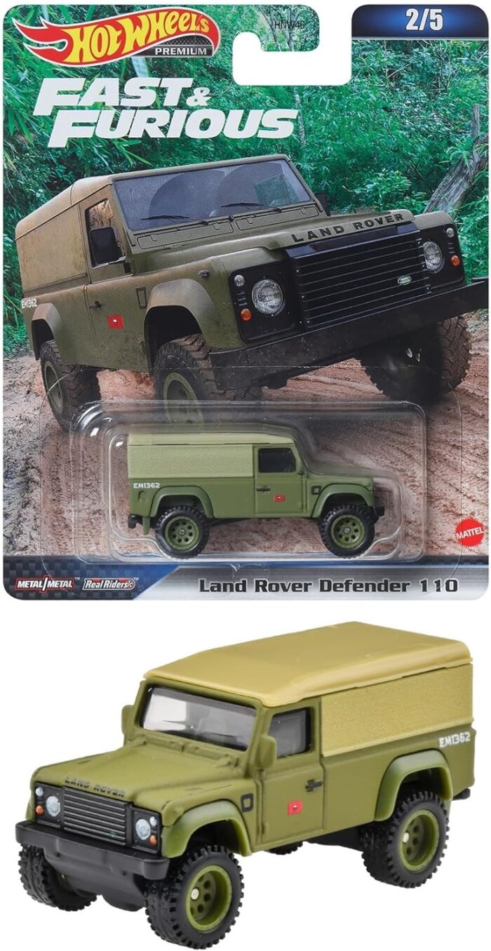 Hot Wheels Fast and Furious - Land Rover Defender 90 (HYP74) [Imported]. - Image 4