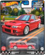 Hot Wheels Boulevard #79 - Mitsubishi Lancer Evolution VI - Red - HKF26